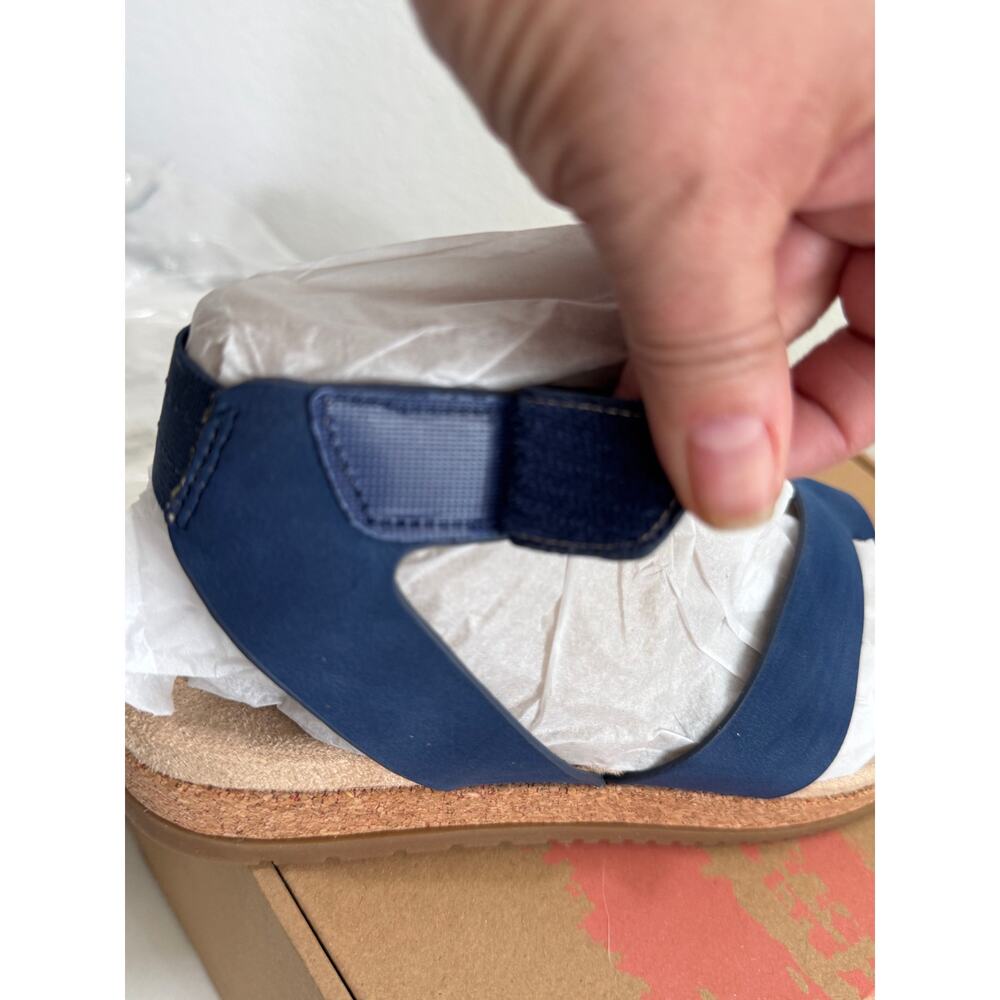 NIB Women's SOUL Naturalizer Women's Divina Sandal Blue Strap Summer  6.5 - Picture 4 of 11